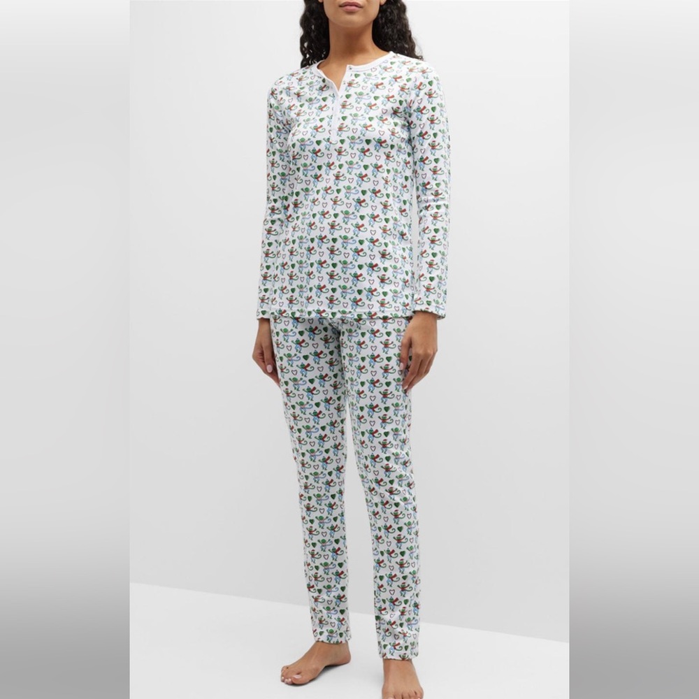 Roller rabbit merry monkey pajamas!